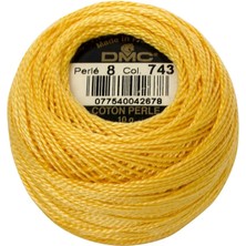 Dmc Koton Perle  8 Numara 743