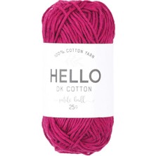 Hello Dk Pamuk Örgü Ipliği 25GR NO:107