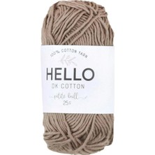 Hello Dk Pamuk Örgü Ipliği 25GR NO:128