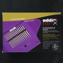 Addi Click Wolly Hugs Değiştirilebilir Misinalı Şiş ve Tunus Tığ Seti