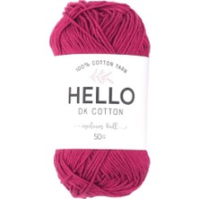 Hello Dk Pamuk Örgü Ipliği 50GR NO:107