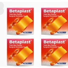 Betaplast Tıbbi Bez Flaster 5cm x 5m - 4 Adet