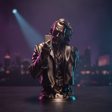 Riva Self Joker Karakter Biblo - 3D Yazıcı Tasarımı Özel Seri Sinema Figürü