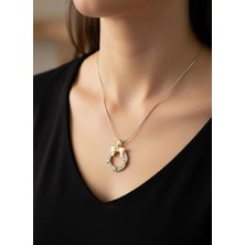 Çelik Fiyonklu Kolye