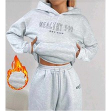 Divin Wealthy For Baskılı Unısex Kapüşonlu Sweatshirt – Sıcak, Rahat ve Trend Tasarım