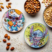 Egan Italy Egan Stıtch 2lı Tatlı Tabağı Yeşil