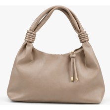 Yumuşak Dokulu Düğümlü Sap Omuz Çantası – Günlük & Şık Kullanım