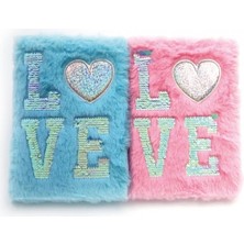 Livenda Love Tasarımlı Peluş Hatıra Defteri