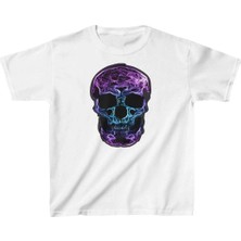Giyim Center Unisex Çocuk Baskılı T-Shirt - Beyaz