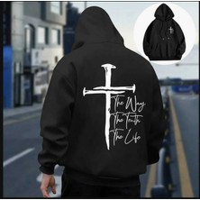 Divin Unısex Kapüşonlu 2ıplıklı Sweatshirt – Sıcak, Rahat ve Trend