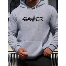 Divin Gamer Minimal Tasarım Oversize Hoodie
