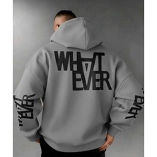 Divin Whatever Unısex Kapüşonlu Sweatshirt – Sıcak, Rahat ve Trend Tasarım