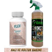 Förbix Gts-35 Çok Amaçlı Leke Çıkarıcı + Flex Halı ve Koltuk Şampuanı | Koltuk Halı Yatak Kumaş Temizleyici