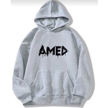 Divin Kadın Baskılı Sweatshırt Kaliteli Kumaş Oversize Kesim