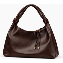 Yumuşak Dokulu Düğümlü Sap Omuz Çantası – Günlük & Şık Kullanım