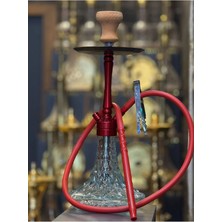Dr Karam Hookah Zarif Nargile – Alüminyum Takım (Kırmızı)