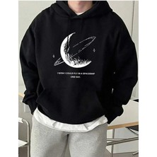 Divin Gamer Minimal Tasarım Oversize Hoodie