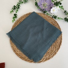 Flamlı Tek Renk Eşarp HA1253