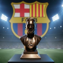 Riva Self Efsane 10 Numara Messi Dekoratif Heykel - Koleksiyonluk Masaüstü Aksesuarı