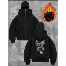 Divin Unisex Ninja Hırka – Kalın Polar – Günlük ve Outdoor Kullanım