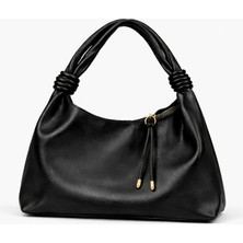 Yumuşak Dokulu Düğümlü Sap Omuz Çantası – Günlük & Şık Kullanım