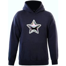 Divin Unisex Stüssy Star Sweatshirt Beyaz