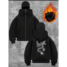 Divin Unisex Ninja Hırka – Kalın Polar – Günlük ve Outdoor Kullanım