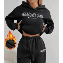 Divin Wealthy For Baskılı Unısex Kapüşonlu Sweatshirt – Sıcak, Rahat ve Trend Tasarım