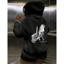Divin Unısex Kapüşonlu Sweatshirt – Sıcak, Rahat ve Trend
