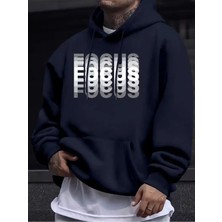 Divin Erkek Baskılı Rgg Sweatshırt 3iplik Kaliteli Kumaş Oversize Kesim