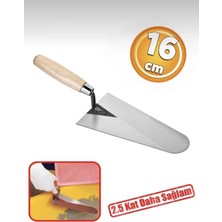 Duyar Dyr 151 Ahşap Saplı Sıva Inşaat Malası Sıvacı Mala 16 cm Yay Çeliği