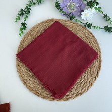 Flamlı Tek Renk Eşarp HA1252