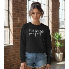 Divin Kadın Günlük Baskılı Oversize Sweatshirt