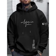 Divin Erkek Baskılı Kf Sweatshırt 3iplik Kaliteli Kumaş Oversize Kesim