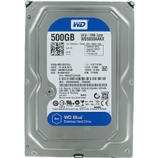 Wd Blue 500 GB 7200RPM 16MB 3.5" Sata 3 Harddisk (2 Yıl Garantili 2.el )