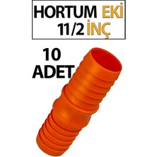 11/2'lik Hortum Eki 10 Adet