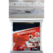 Güzelyüz Avm Hışır Örtü | Boya Zemin Eşya Koruma Örtüsü Tadilat Örtüsü Naylonu 50M2