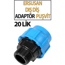 Ersusan Dış Diş Adaptör 20 Lik