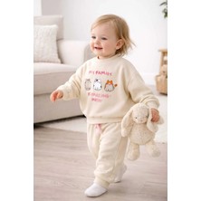 Tenra Oversize Bebek Takımı Alt Üst %100 Pamuk Geniş Kalıp