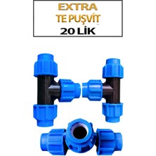 Geçme Te Puşvit 20'lik Sağlam Dayanıklı Pvc (Extra) (2 Adet)