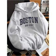 Divin Kadin Baskılı Fd Sweatshırt 3iplik Kaliteli Kumaş Oversize Kesim