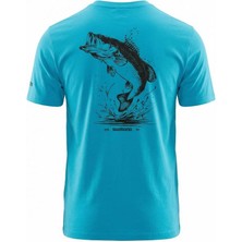 Shimano Blue Seabass L Beden T-Shirt