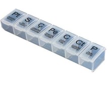 Esranın Dünyası Haftalık Günlük Saklama Kutusu 7 Günlük Saklama Kabı (4887) RSGO34-ESRDNS