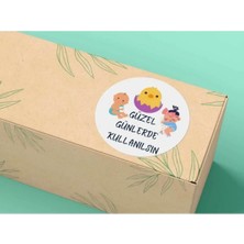 Bisaccia Baby Güzel Günlerde Kullanın Sevimli Sticker Mat Etiket 4 cm (40 Adet)