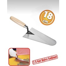 Duyar Dyr 291 Ahşap Saplı Sıva Inşaat Malası Sıvacı Mala 18 cm Yay Çeliği