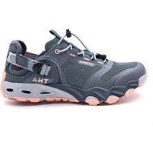 Humtto HM630551B Kadın Tekking Outdoor Aqua Antrasit Gri Spor Sandalet Ayakkabı