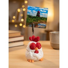 Virtus 3D Studio Sevimli Tavuk Not & Fotoğraf Tutucu