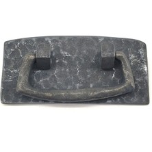 Aydogan's Antika Tarz Dekoratif Pirinç Otantik Dövme Kapı Kulbu - 45X90 Mm, Oksit