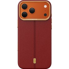 iPhone 17 Pro Max Uyumlu Kılıf M-Safe Şarj Özellikli Raptic Urban Nano Serisi Kapak Kırmızı