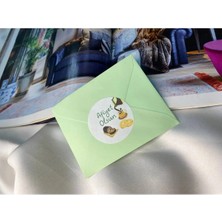 Bisaccia Afiyet Olsun Etiket Pastane Yuvarlak Mat Sticker 4 cm (100 Adet)